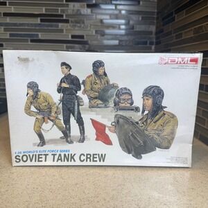 DML Dragon Soviet Tank Crew 1/35 Model Kit Worlds Elite Force Series 3010 SEALED